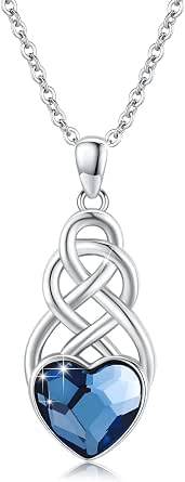 BETHZA Collana con croce cardinale, in argento Sterling 925