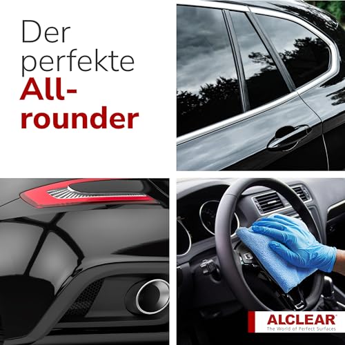 ALCLEAR 711000SV Lackversiegelung Spray – 1000 ml Sprühversiegelung mit Mikrofasertuch für...