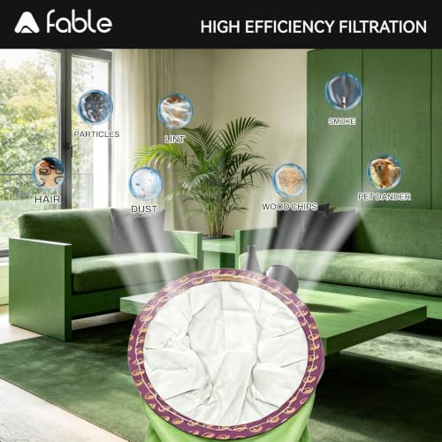 Image of 20 Pack 100431 Fit for ProTeam Backpack Vacuum Bags | Compatible with ProTeam 6 Quart Round Vacuum,For Super QuarterVac, AviationVac,QuietPro BP , ProVac BP