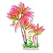 balacoo 1pc Coconuts Landscaping Cuake Simulation Water Fake Hideout Aquatic Fish Flower Scenery Plant Coconut Topper Pink Craft Palm Ornament Trees Vivid Plants Sculpture Plastic