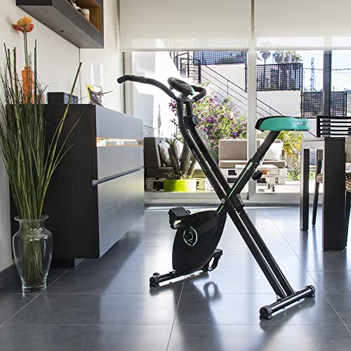 Cecotec X-Bike, inklapbaar, magnetisch, hartslagmeter, LCD-display, variabele weerstand, pedalen met maximale grip, vliegwiel van 2,5 kg. - Afbeelding 4
