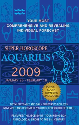 Buy Aquarius (Super Horoscopes 2009) — BookShops.in