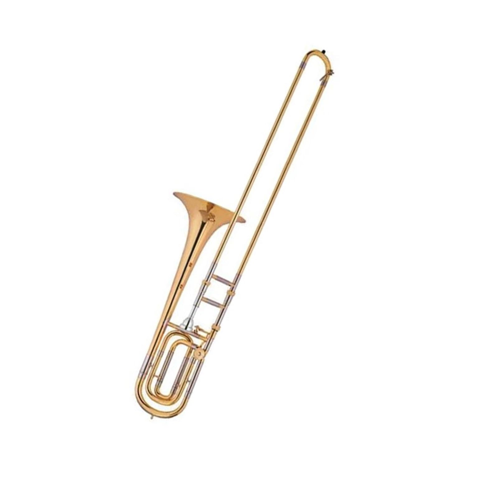 Puzon Klasyczny Instrument Dęty Blaszany Lakierowany Na Złoto Altowy Puzon B Dur