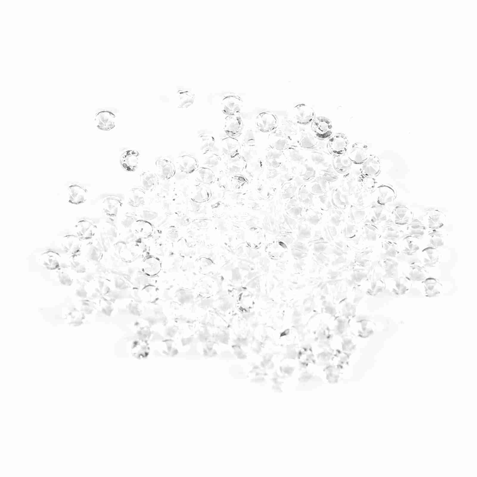 1000 Perline Acriliche Trasparenti 3mm – Per Creazione Gioielli, Filler Per Vasi, Decorazioni Fai Da Te, Matrimoni - 2