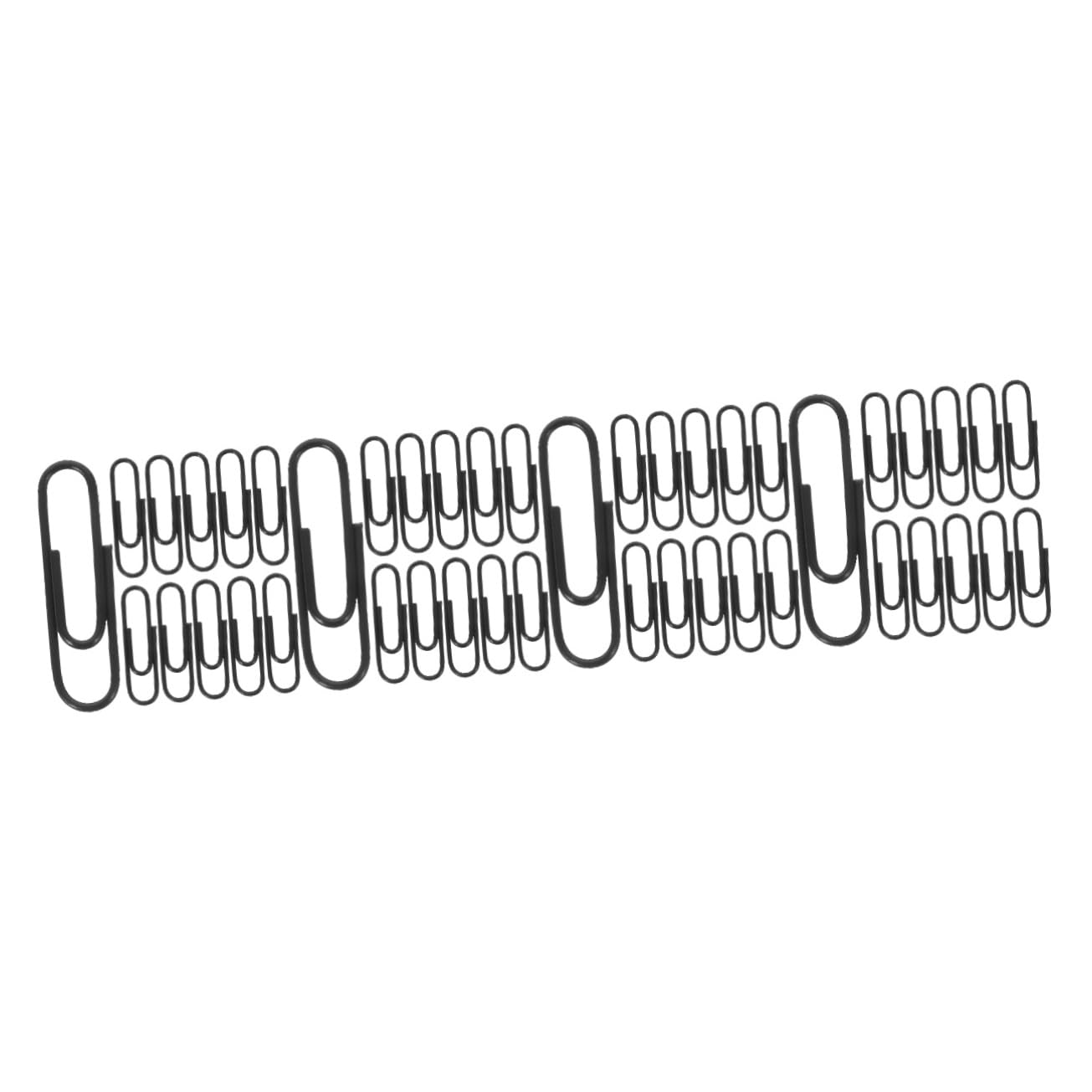 DOITOOL 4 Sätze Kreatives von Büroklammern aus Metall Kleine und Stabile Paper Clips für Dokumente für Bürobedarf und Schule Teiliges