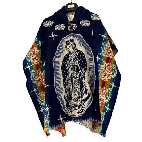 Image of Gamboa Mexican Ponchos for Men Sarape Pancho Men Sarapes Costume Outfit Poncho Hombre
