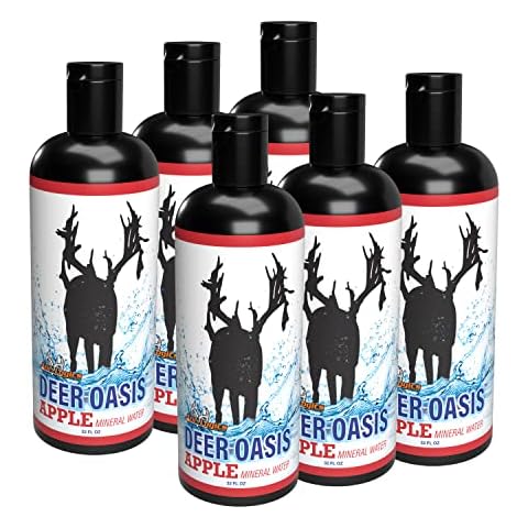 Deer Oasis Apple Mineral Water 32 oz. - 6 Pack Cover
