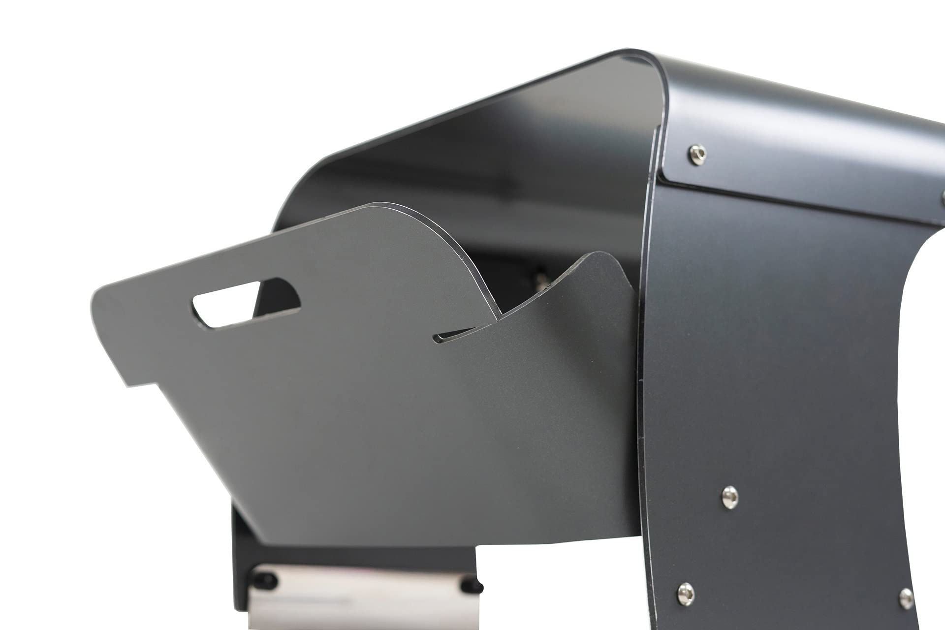 Garage Tagliaerba Vader Micro compatibile con Ambrogio Robot, Tettoia Stazione di Ricarica, Protezione in Lega di Alluminio, Tetto Apribile
