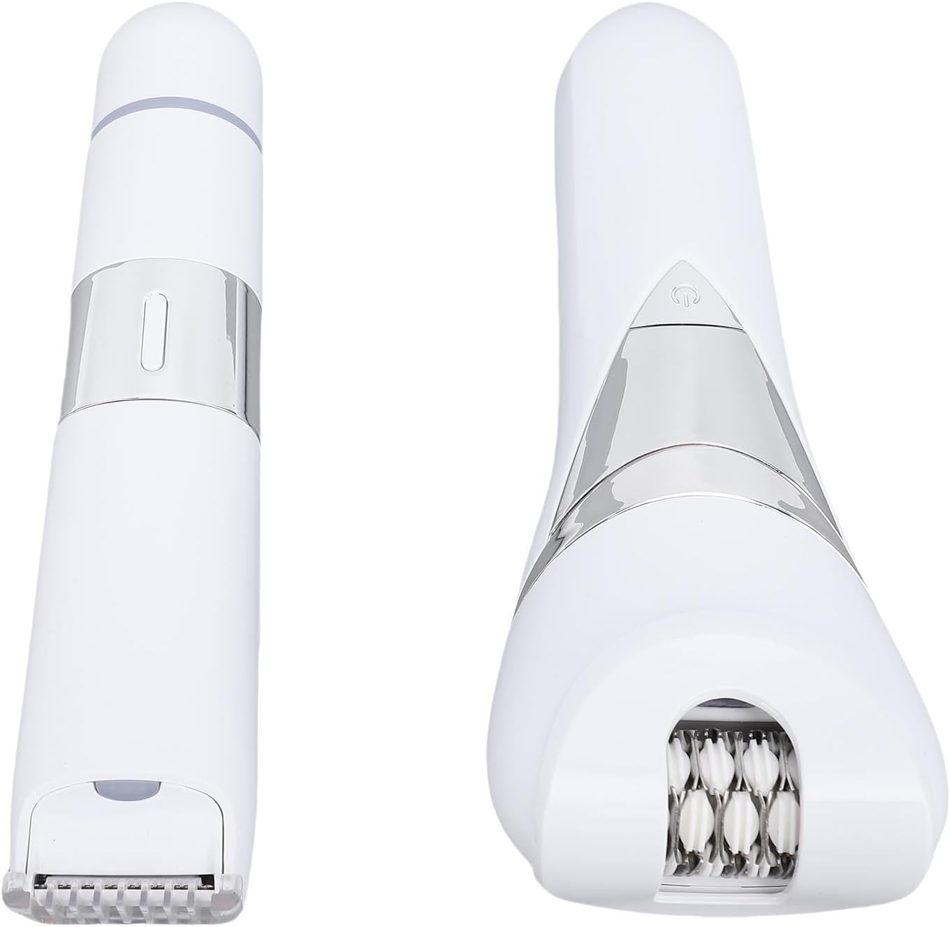 Women Body Hair Groomer, Electric Hair Trimmer USB Rechargeable Foot Grinder Head Ergonomic Design Cutting Full Body Wash, Compact Lightweight for Travel, IPX6 Washable