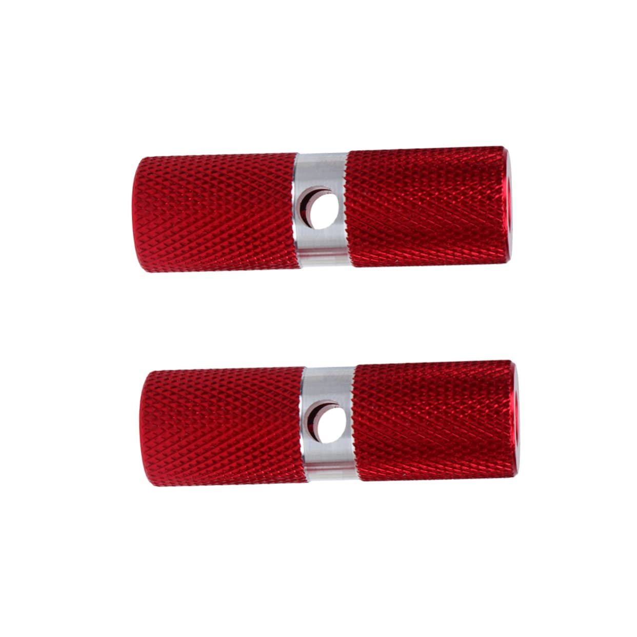 Homoyoyo Foot Pegs Bike Aluminum Material Non-Slip Front Rear Axle Replacement for Mountain Bikes