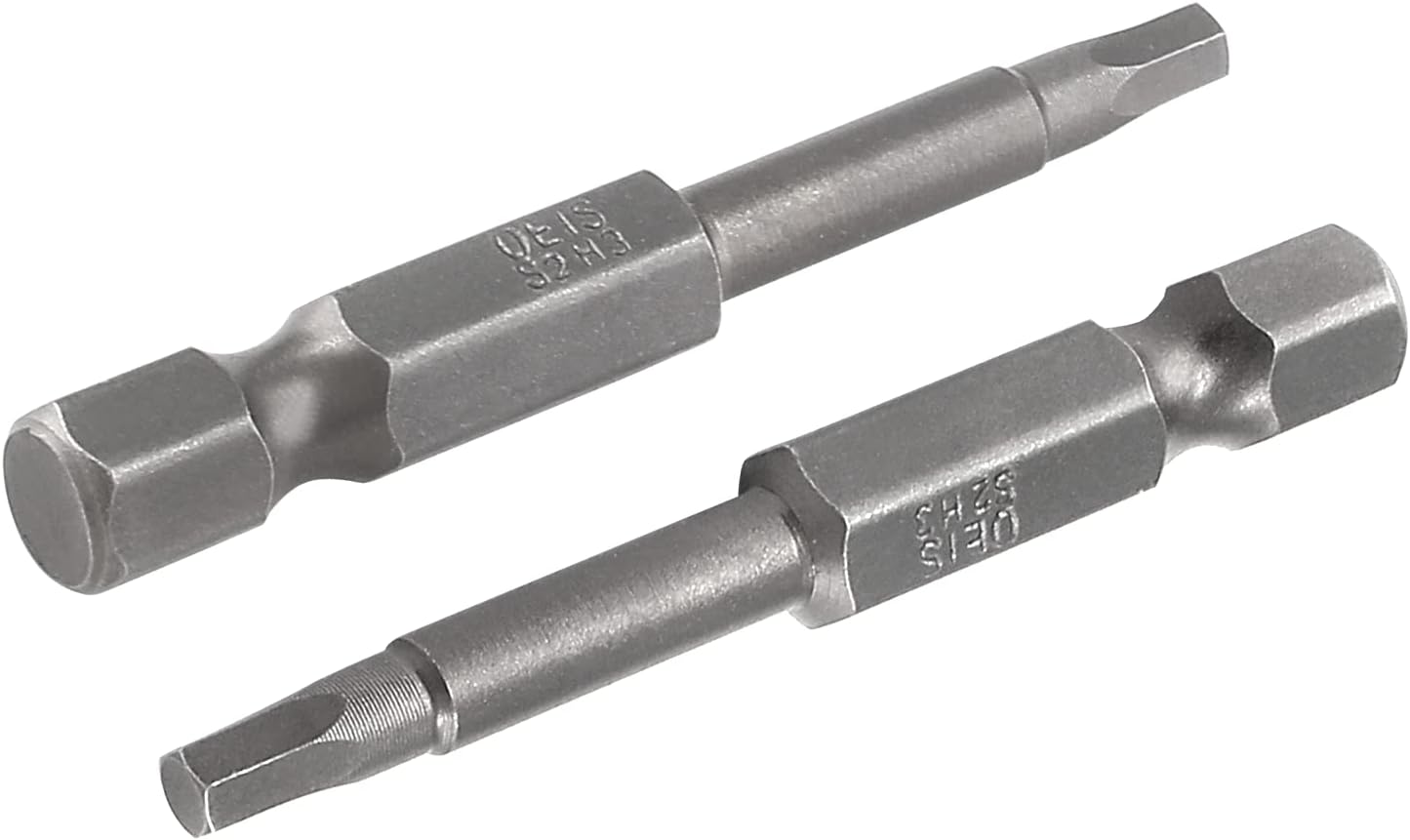 10Pcs Hex Head Allen Wrench Drill Bit Set, S2 Steel Magnetic Hex Bits H3.0 Hex Head Screwdriver Bits, 1/4" Shank, 2 Inch Length
