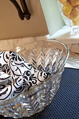 Envision Home Absorbent, Reversible Microfiber Dish Drying Mat For Kitchen, 16 Inch X 18 Inch, Black #TOP5