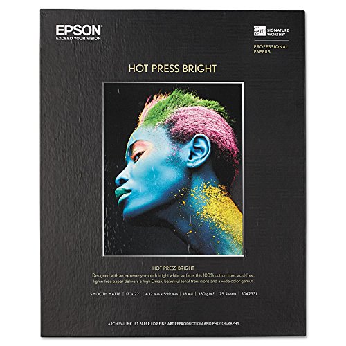 EPSS042331 - Epson Hot Press Bright Fine Art Paper