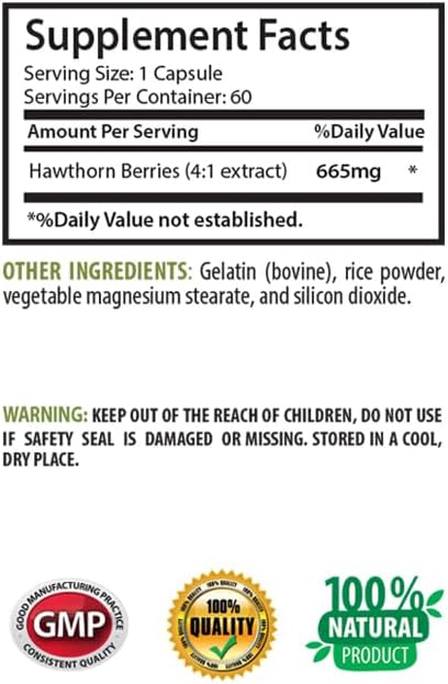 Miniatura 5 de Cápsulas de extracto de baya de espino - EXTRACTO DE BERRIES DE ESPINO - Polvo de extracto de bayas, suplemento antioxidante para la piel,