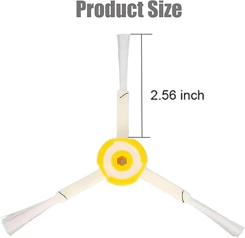 Miniatura 5 de Repuesto de cepillo lateral para iRobot Roomba 500 y 600 y 700 Series 600 610 620 694 692 760 770 780 676 675 695 677 671 690 680 660 650 650 650