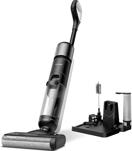 Miniatura 10 de AC1 Elite - Juego de trapeador inalámbrico 2024, aspiradora en seco y húmedo con autolimpieza, larga duración de funcionamiento, pantalla LCD,