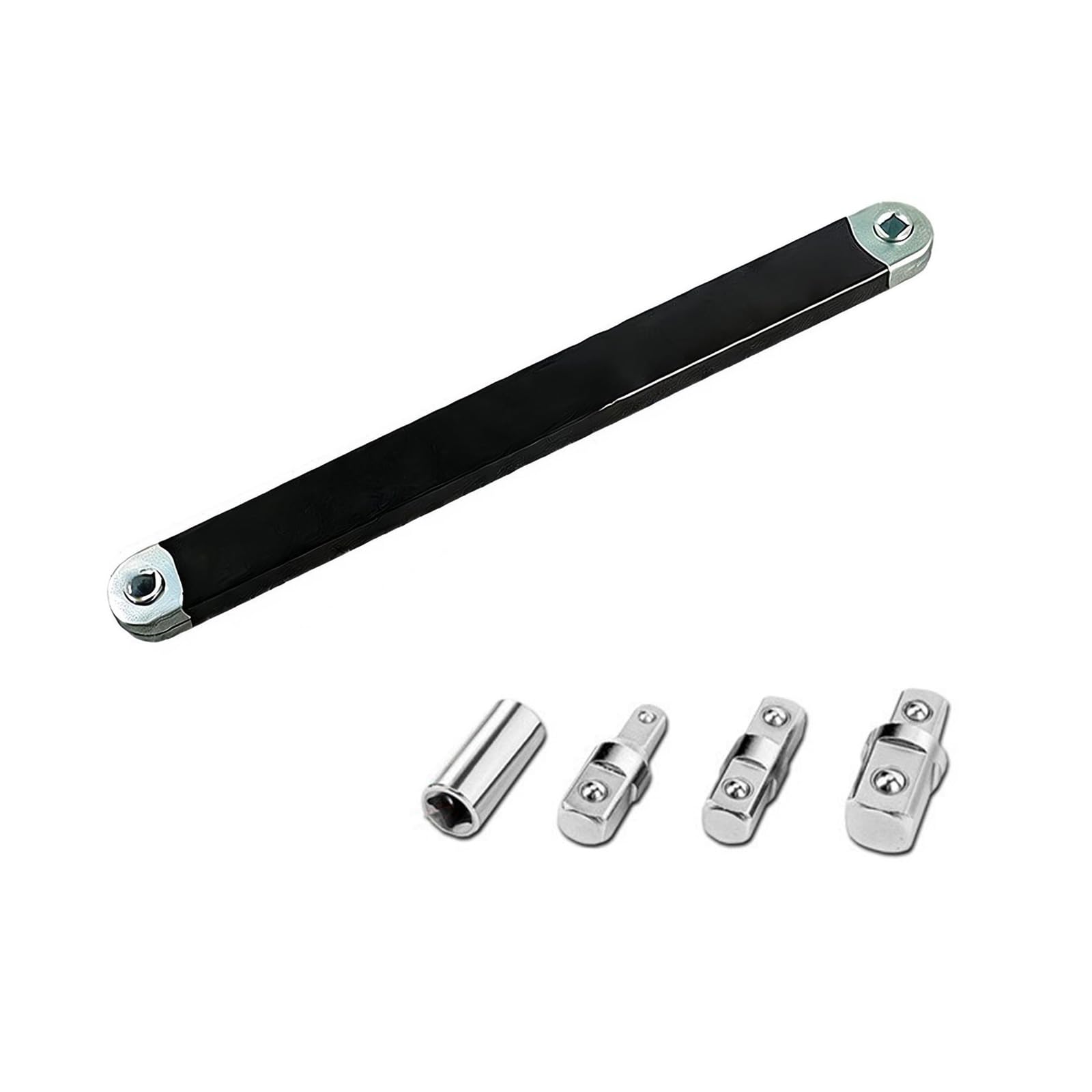 NRVTRE Ratchet Torque Extension Wrench Multipurpose Wrench Multifunctional Offset Extension Wrenches with Adapter Offset