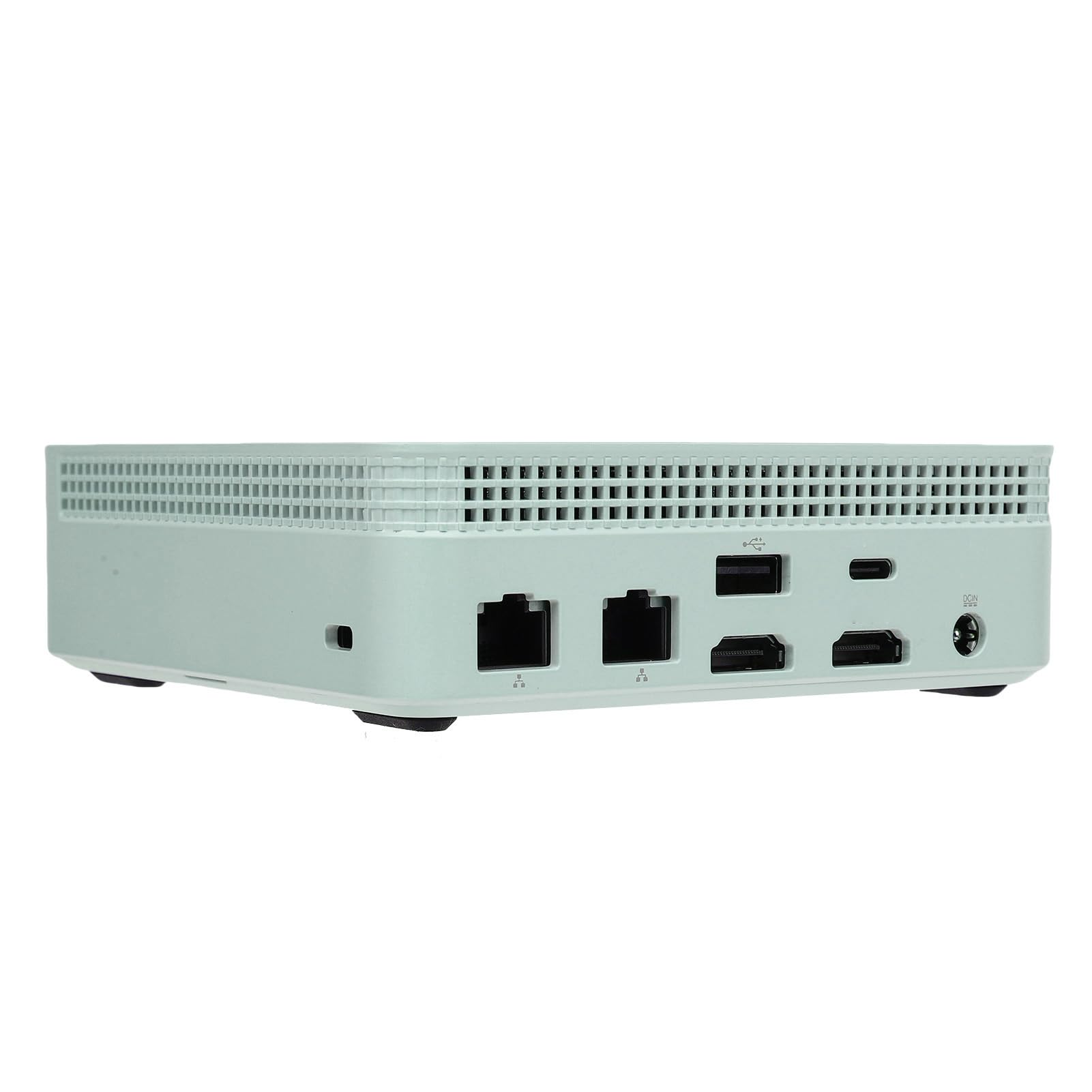 Jiawu Dwuzakresowy Komputer Stacjonarny 2.4G 5G DDR4 4.2 Kompaktowy Mały Komputer Stacjonarny do Pracy Biurowej (16G i 1 TB Zielony)
