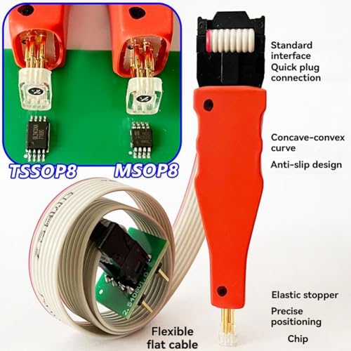 Sonde de test TSSOP8 à haute durabilité mécanique pour banc de programmation - 6