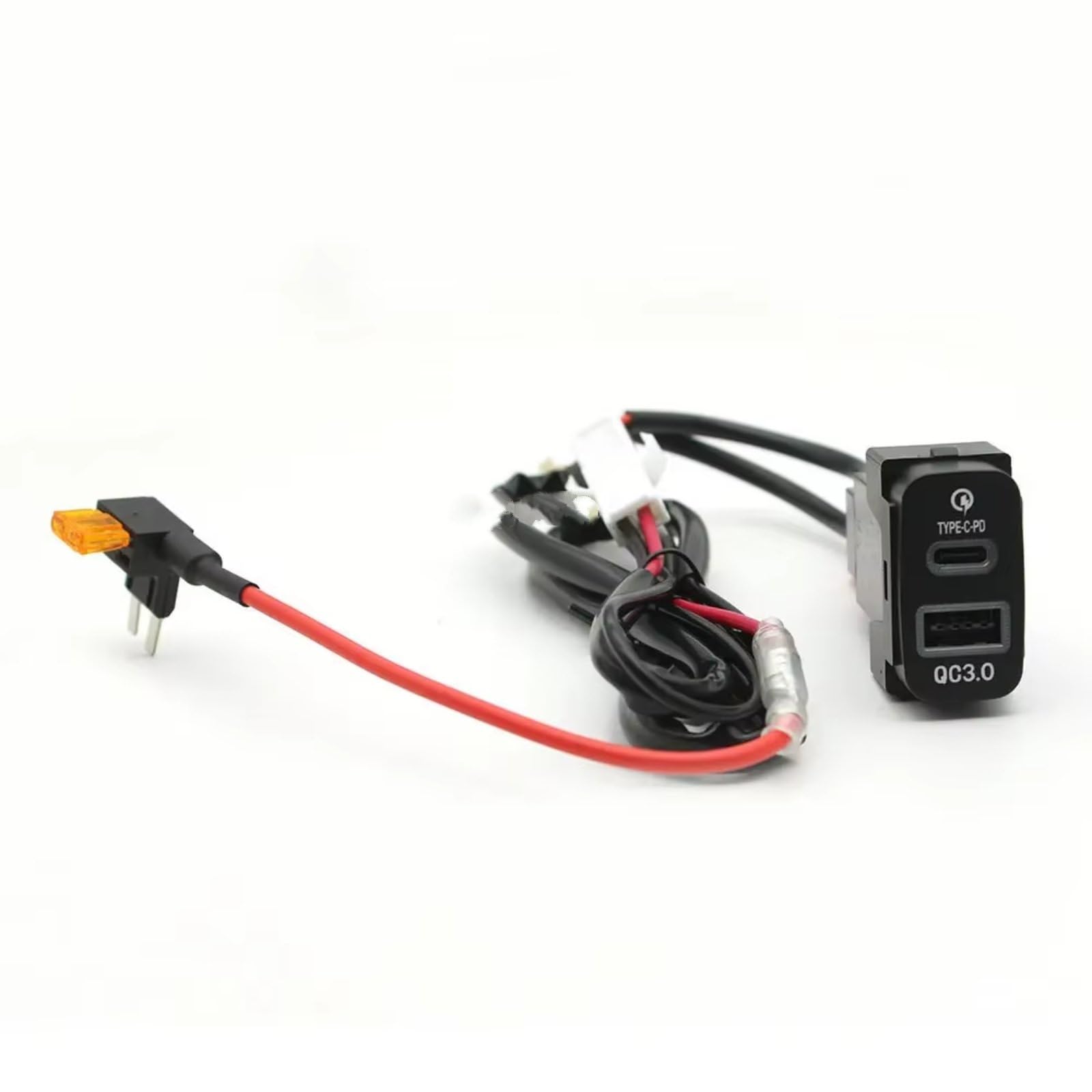 Consola Central Con Puerto USB Compatible Con Mitsubishi Para Outlander Para Lancer Coche Adaptador Cargador Enchufe Interfaz PD Para TYPE-C Puerto USB AUX Jack