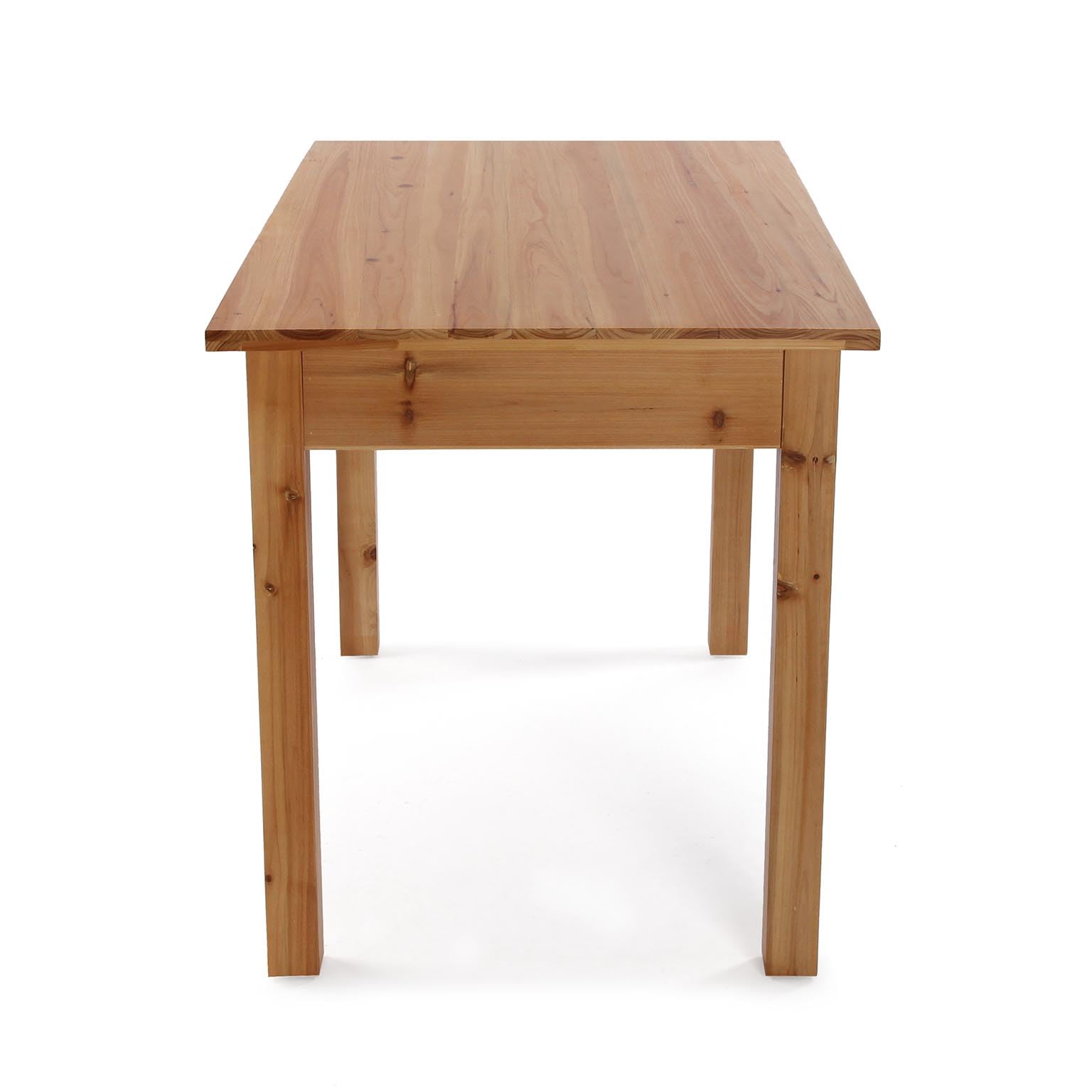 Versa Mesa de Comedor Sparrow de Estilo Rústico, Medidas (Al x L x An) 80 x 70 x 120 cm, Color Marrón