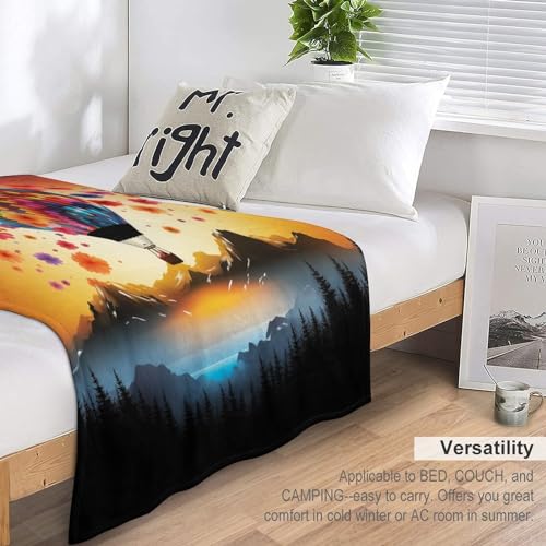 Couverture montgolfière cozy pour des soirées cocooning douillettes
