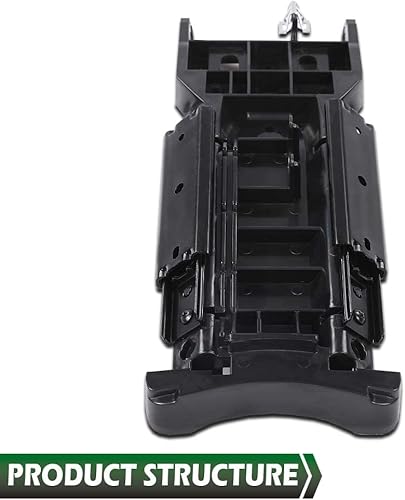 Miniatura 3 de GRAND ORANGE Mecanismo deslizante de reposabrazos de tapa de consola central compatible con Honda Civic 2006-2011