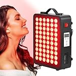 Topcupro Red Light Therapy for Body Face, 660nm Red Light 850nm Near-Infrared Light Therapy, Dual-Chip High Power Red Light Therapy Panel at Home,60 LED Model