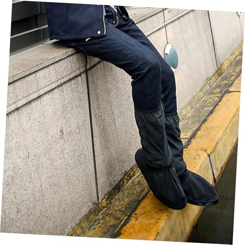 Cubiertas impermeables para botas Mipcase para hombre y mujer, protector de calzado reutilizable para actividades al aire libre miniatura 4