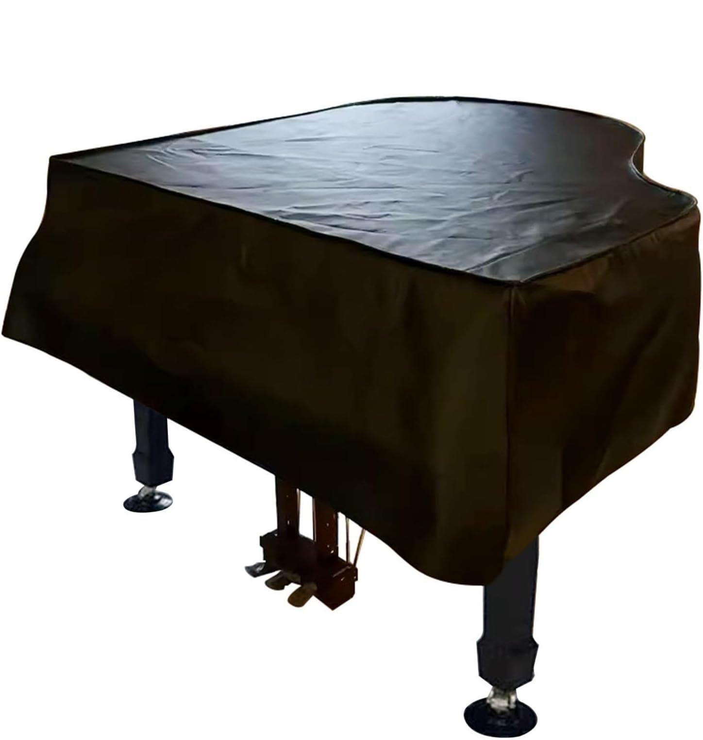 Copertura for pianoforte, Copertura protettiva for pianoforte, Copertura for pianoforte a coda nera Copertura for pianoforte a coda in PU Copertura for pianoforte insonorizzata a prova di umidità e po