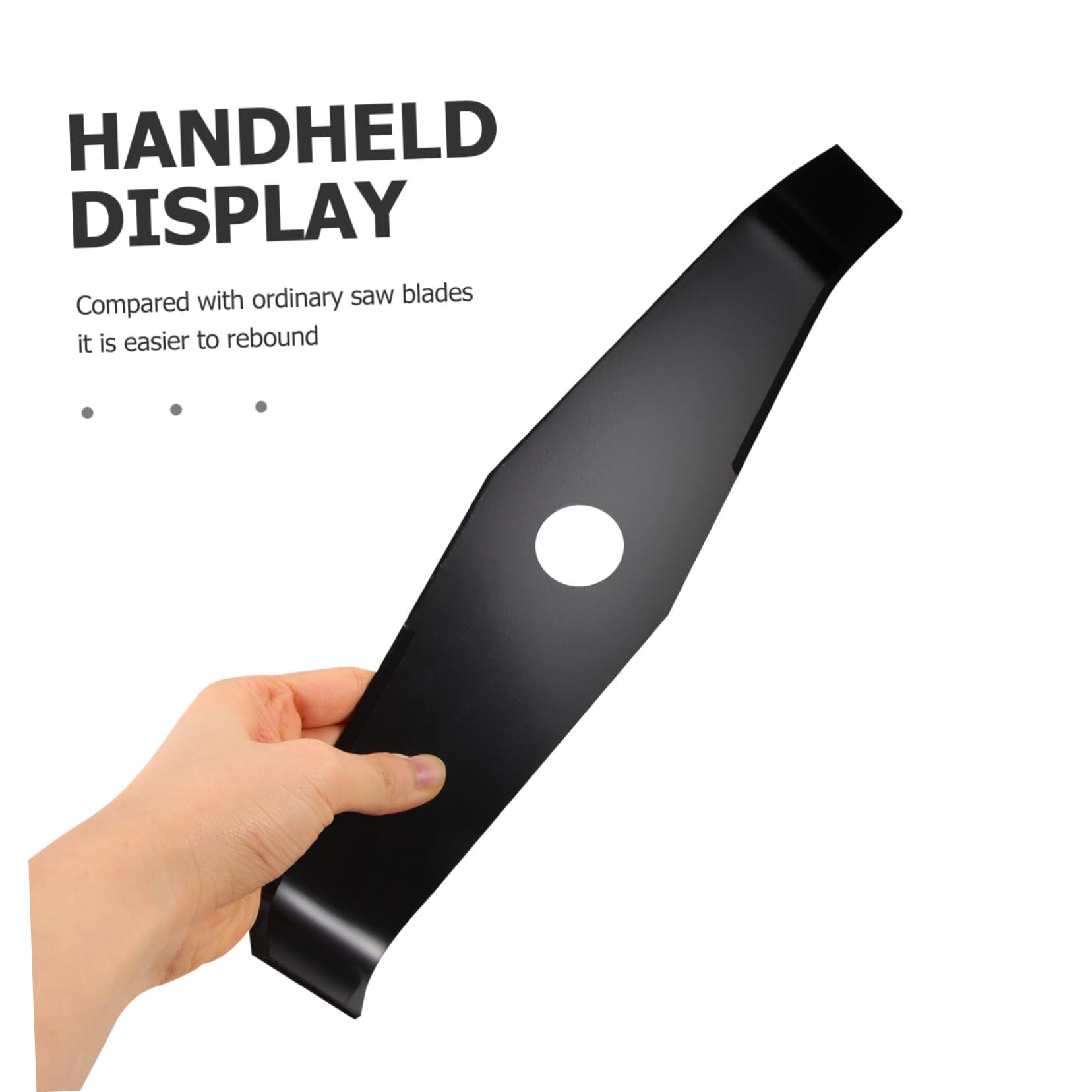 Cuchillas de Acero al Manganeso Portátiles y Compactas para Cortacésped Juego de 2 y Corte de Césped Ideales para Decoracion Verano