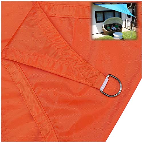 Shade Net Triangle Protección UV 90% Protección Solar al Aire Libre Sombra...