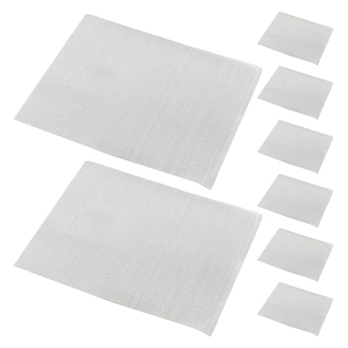 Image of FUNOMOCYA Diy Car Bumper Repair Kit 8pcs Plastic Reinforcement Mesh Steel Mesh Bumper Repair Wire Screen for Easy and Fast Car