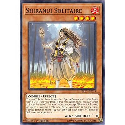 Yu-Gi-Oh! - Shiranui Solitaire - SR07-EN018 - Common Nigeria | Ubuy