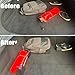 Car Trunk Organizer Blocks, 4 pack of Multipurpose Car Storage Organizer Blocks, Trunk Divider with Large Size Non-slide Bottom, Available to Wool Carpet (3.9'')