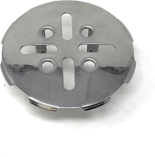 Snap in Shower Drain Strainer, Grate Strainer, Drain Cover Round Stainless Steel for 2" Pipe - 3" Diameter, Coladera de Presion