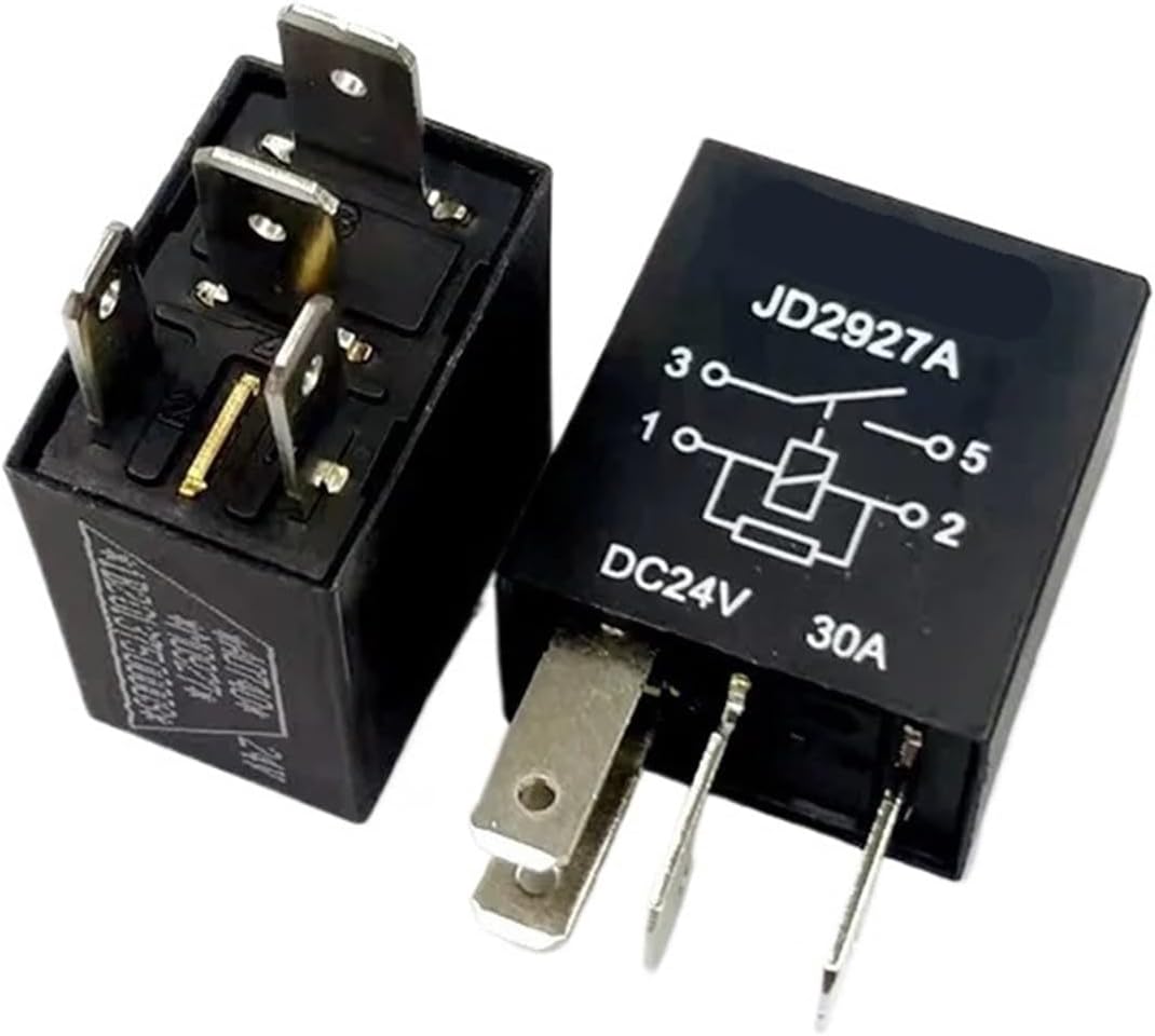 1pcs/lot Relay:JD2927A 24V 30A air Conditioning Fan high and Low Beam Light Relay