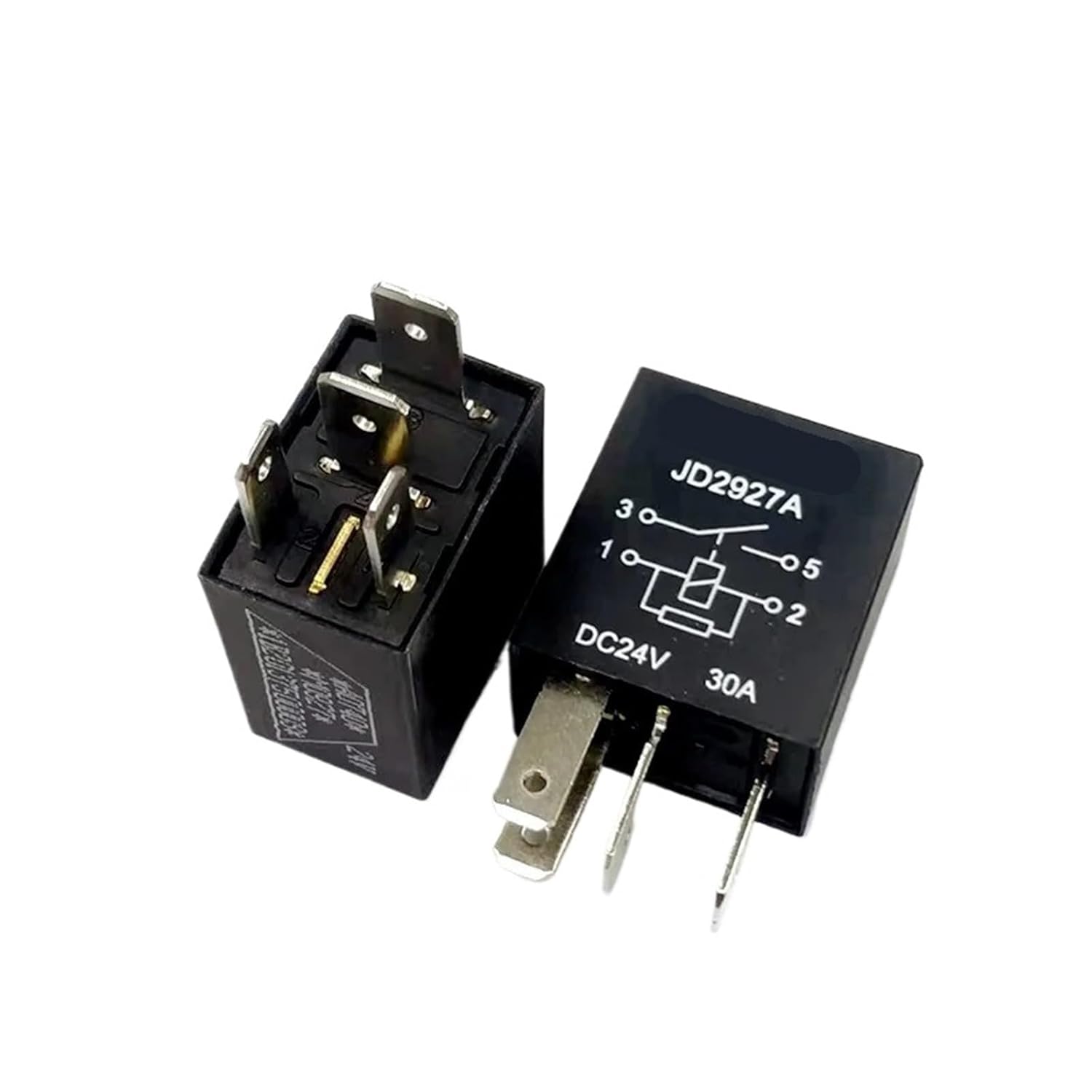 1pcs/lot Relay:JD2927A 24V 30A air Conditioning Fan, high and Low Beam Light Relay