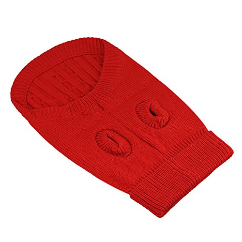 Strickwolle Hundepullover Hundemantel Hundejacke Hunde Weste Winter Herbst warme Hundebekleidung für Kleine und Mittlere Hunde Teddy Chihuahua Shiba Dachshund Bulldog XS S M L