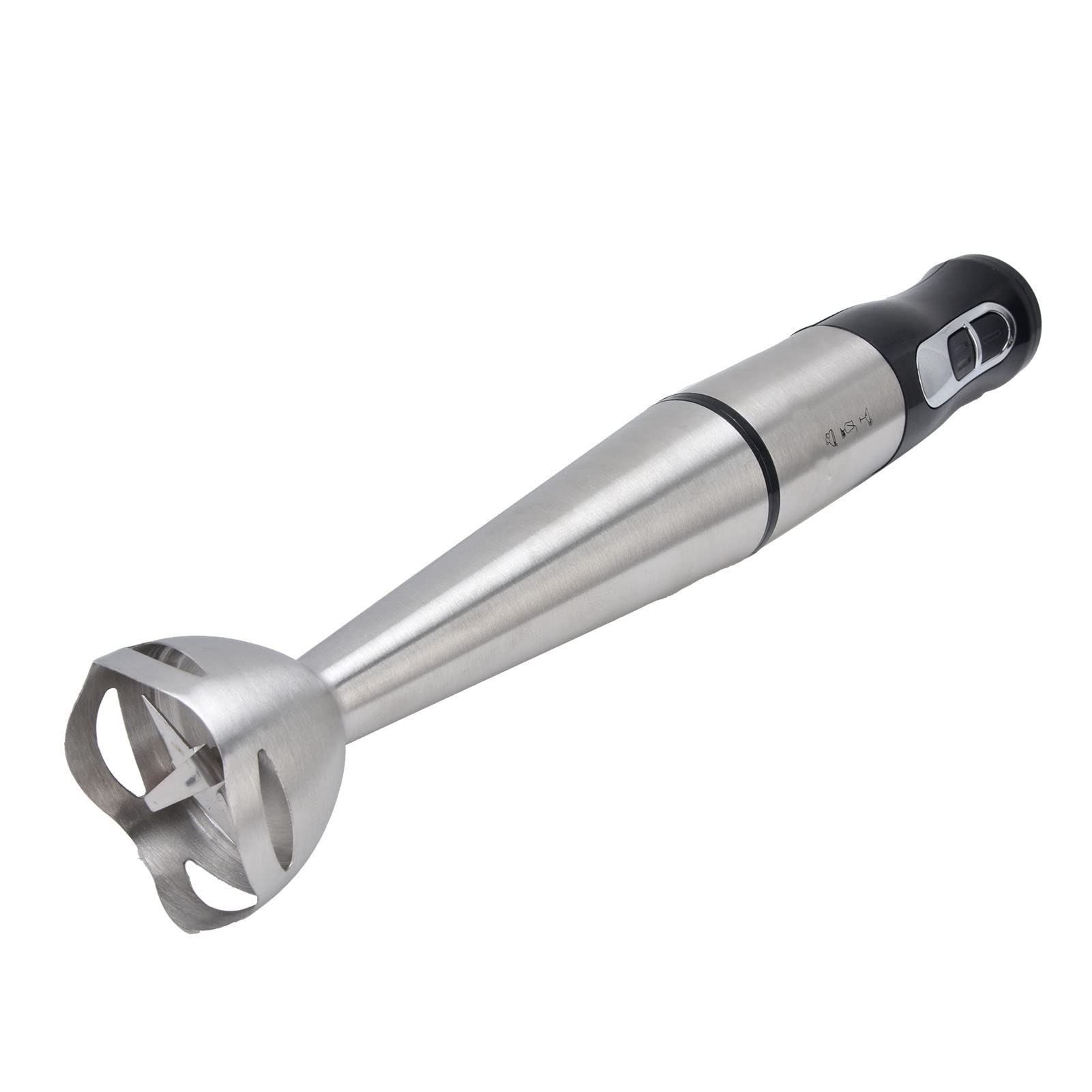 Batidora de Mano de Inmersión 800W 5 en 1 con Cuchillas en Forma de S de Acero Inoxidable, 2 Velocidades para Sopas, Batidos, Papillas, Purés y