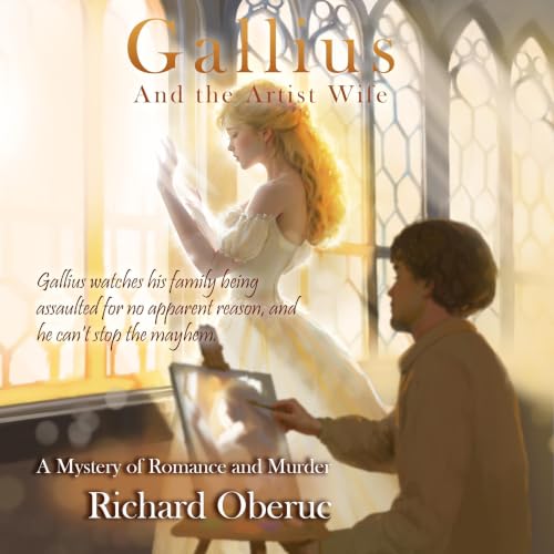Diseño de la portada del título Gallius and the Artist Wife
