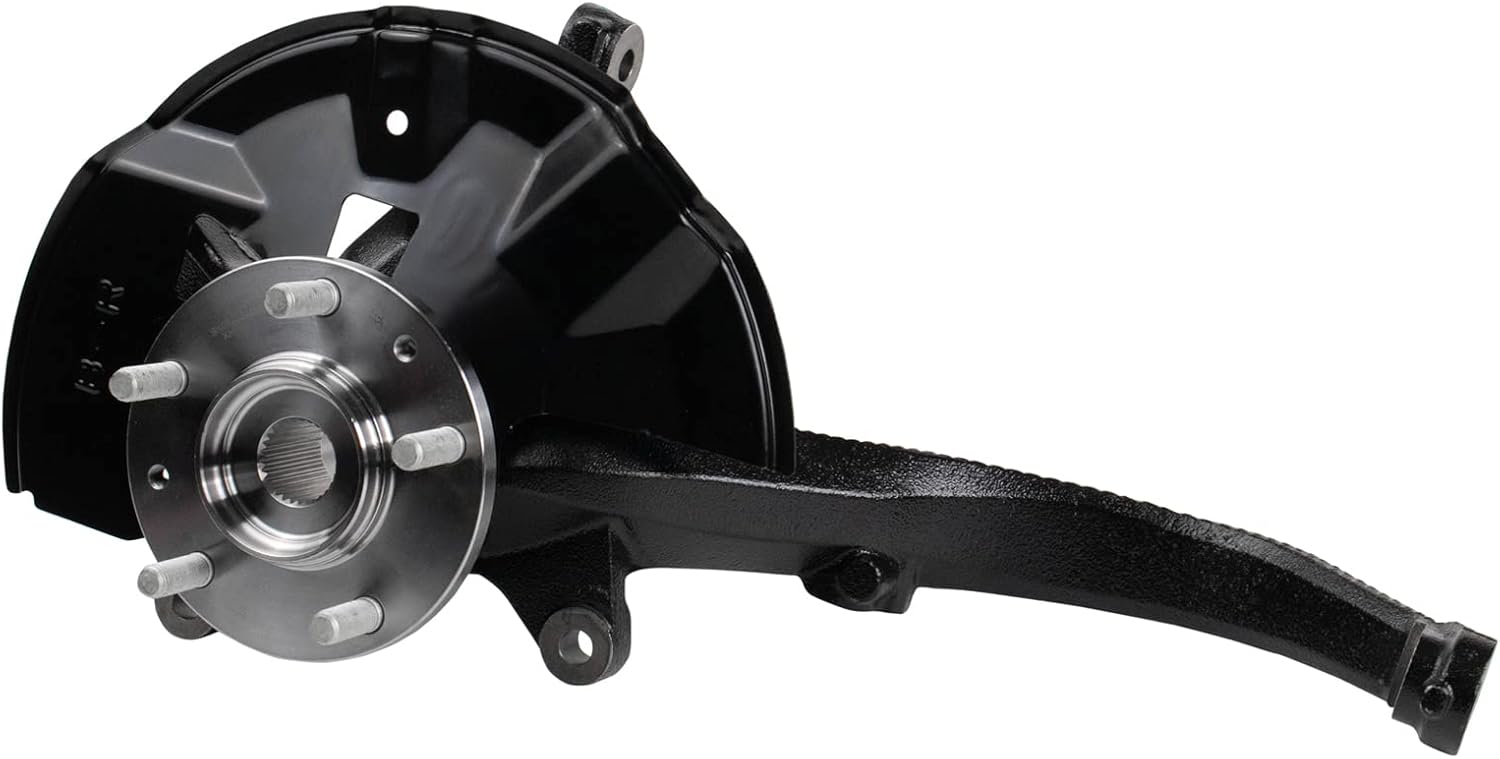 TRQ Front Wheel Bearing & Hub Assembly w/Knuckle Pair for Ford Mercury Lincoln