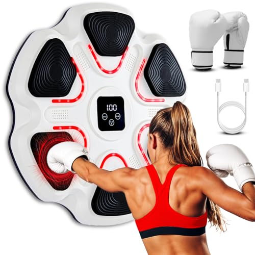 Arcanix Boxeo Pared Musical con Guantes de Boxeo - Maquina Boxeo Musical Pared con Bluetooth Panel con Musica Punch con Luces para Adulto y Niño Maquina de Boxeo Musical Boxing Machine 9 Velocidades Arcanix Boxeo Pared Musical con Guantes de Boxeo - Maquina Boxeo Musical Pared con Bluetooth Panel con Musica Punch con Luces para Adulto y Niño Maquina de Boxeo Musical Boxing Machine 9 Velocidades