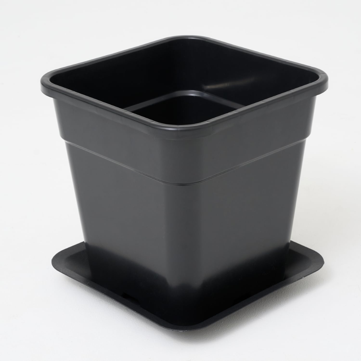 Untersetzer für Blumentöpfe Pflanzen quadratisch 30,5x30,5 cm passend für Töpfe Kunststoff - Pack of 3