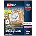 Avery Waterproof Shipping Labels with Sure Feed & TrueBlock, 3-1/3