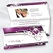 Produktbild TATMOTIVE Einladungskarten für Hochzeit lila - selbst bedruckbar, 20 Sets, inkl. Briefumschläge