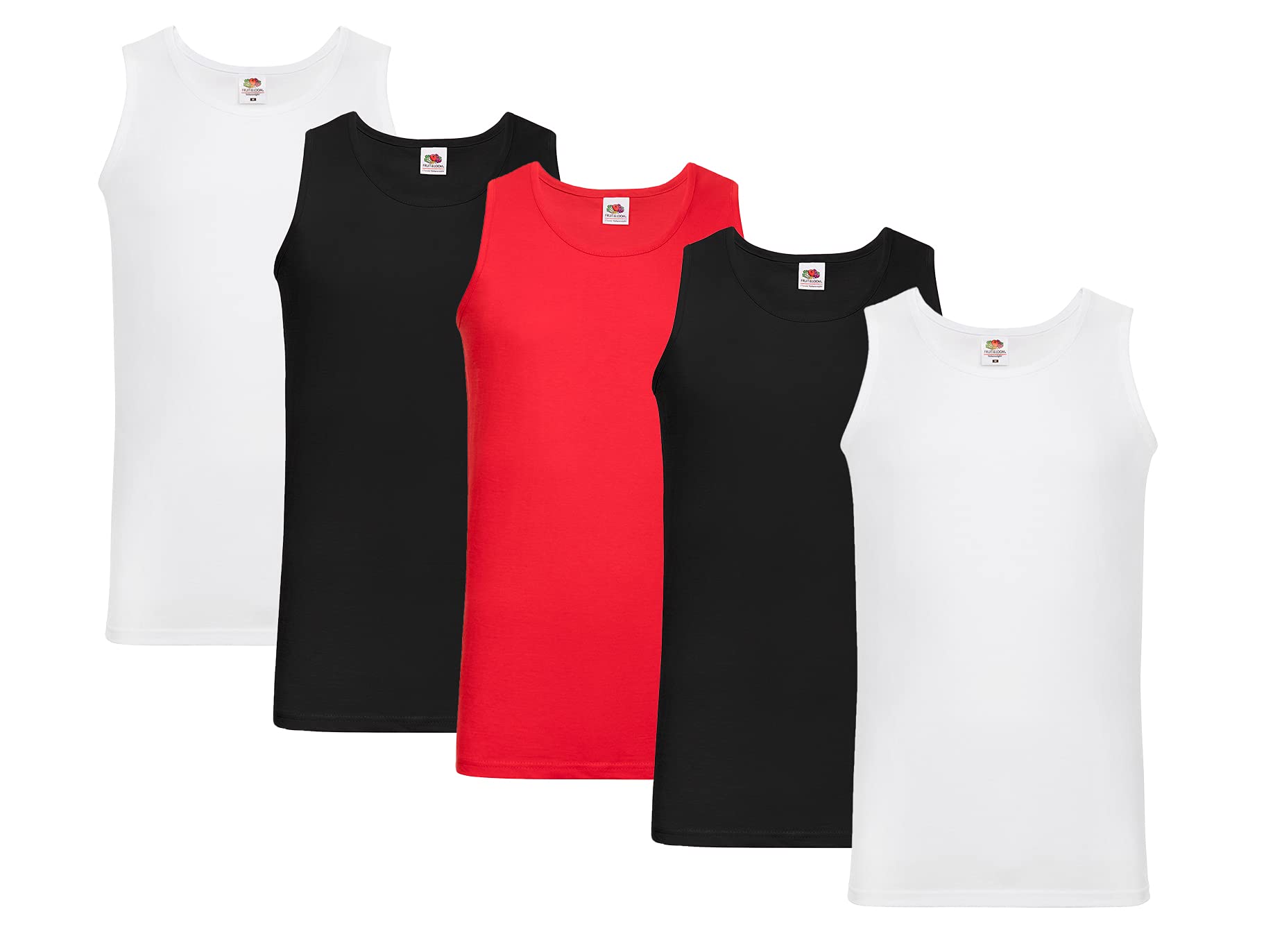 Fruit of the Loom Camiseta de Tirantes Anchos Hombre Pack de 1