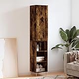 Cherchez-vous un buffet haut de gamme stylé ? Ce buffet haut ajoute un charme élégant à votre intérieur existant ! Matériau durable : le bois d'ingénierie est d'une qualité exceptionnelle avec une surface lisse et présente également résistance, stabilité et résistance à l'humidité.Grand espace de rangement : l'armoire offre un grand espace de rangement pour garder vos différents articles essentiels quotidiens bien organisés et facilement accessibles.