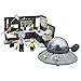 Spaceship Rick And Morty Figures Snowball Summer Characters You shall now call me snowball + Garage Scene Collectible Bundle