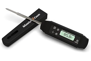 Compact Multipurpose Meat Thermometer for Kitchen and Grilling